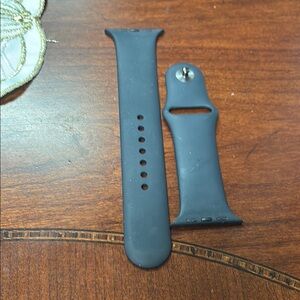 Apple Black Silicone Watch Band